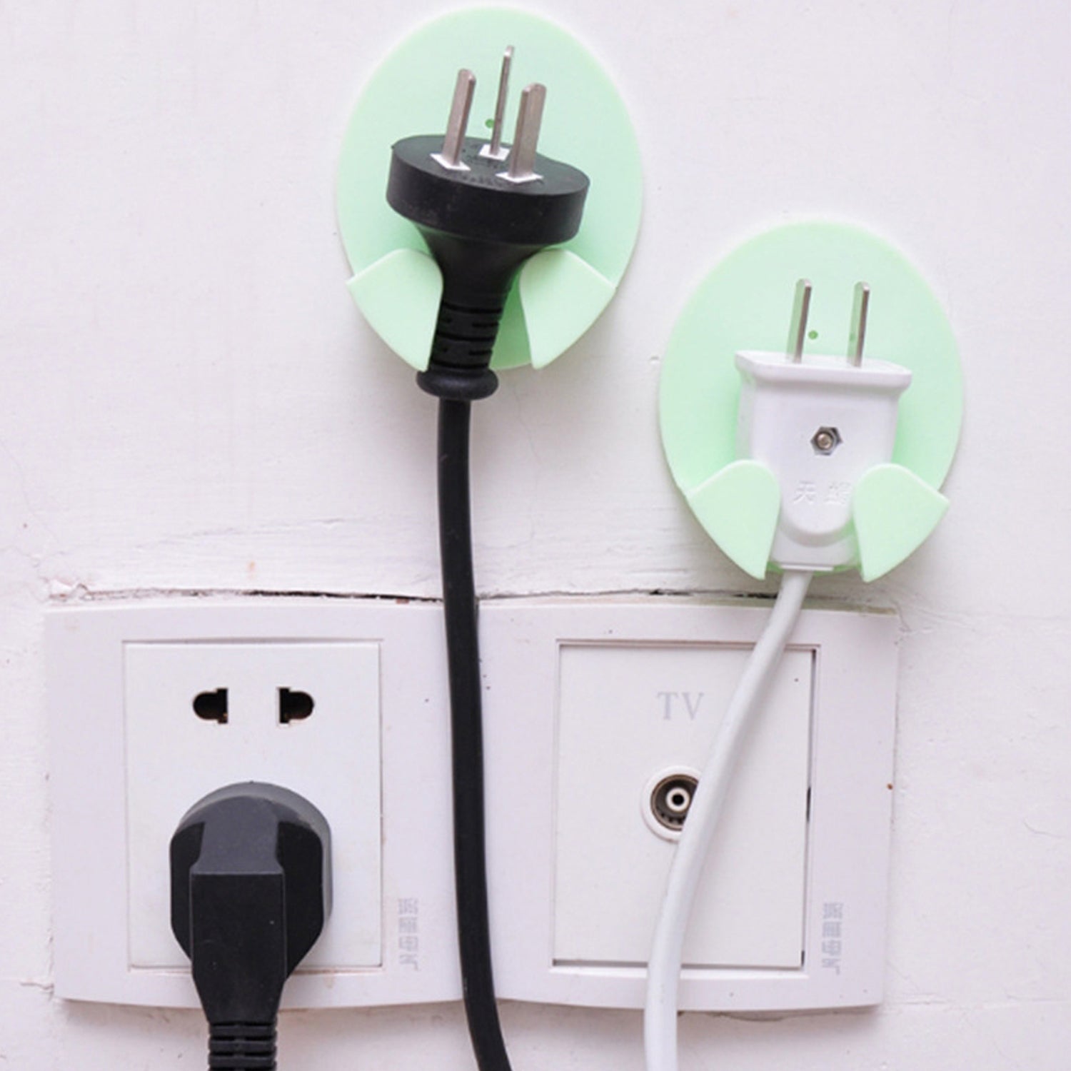 6818 Plastic Adhesive Cable Plug Hook Bathroom Power Plug Socket Holder for office, home and restaurant use 2 pc Set 6818 Plastic Adhesive Cable Plug Hook Bathroom Power Plug Socket Holder for office, home and restaurant use 2 pc Set